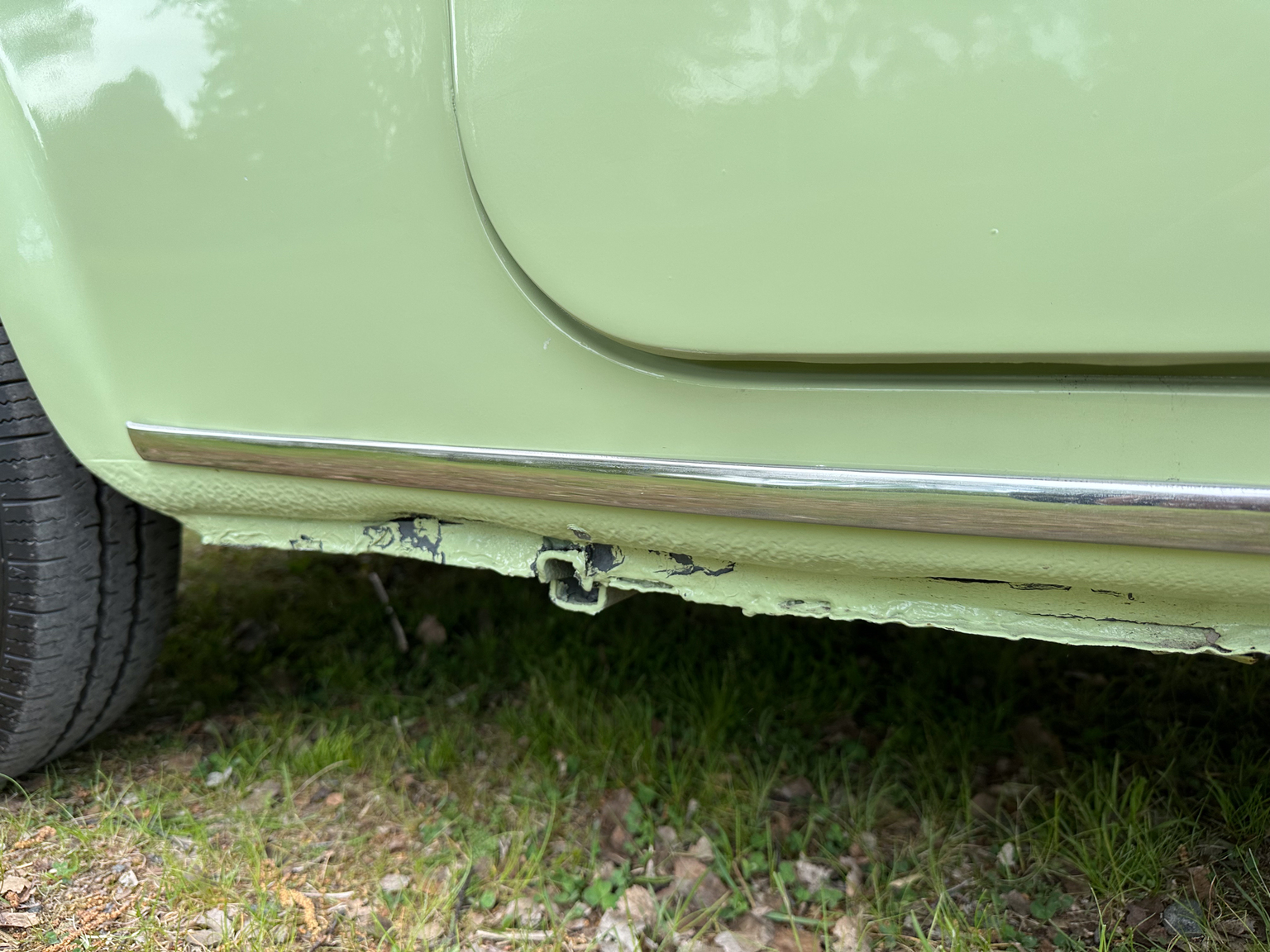 Exterior image of 1970 Fiat 500 Lusso
