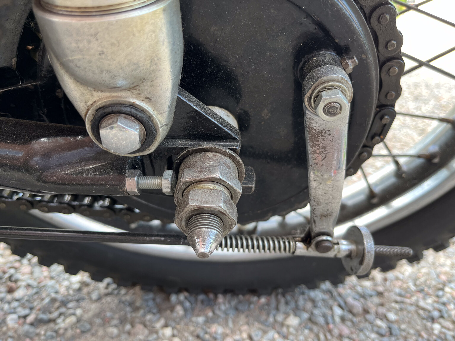 1952 AJS 16MS 350cc Matchless-replica, Mekanik