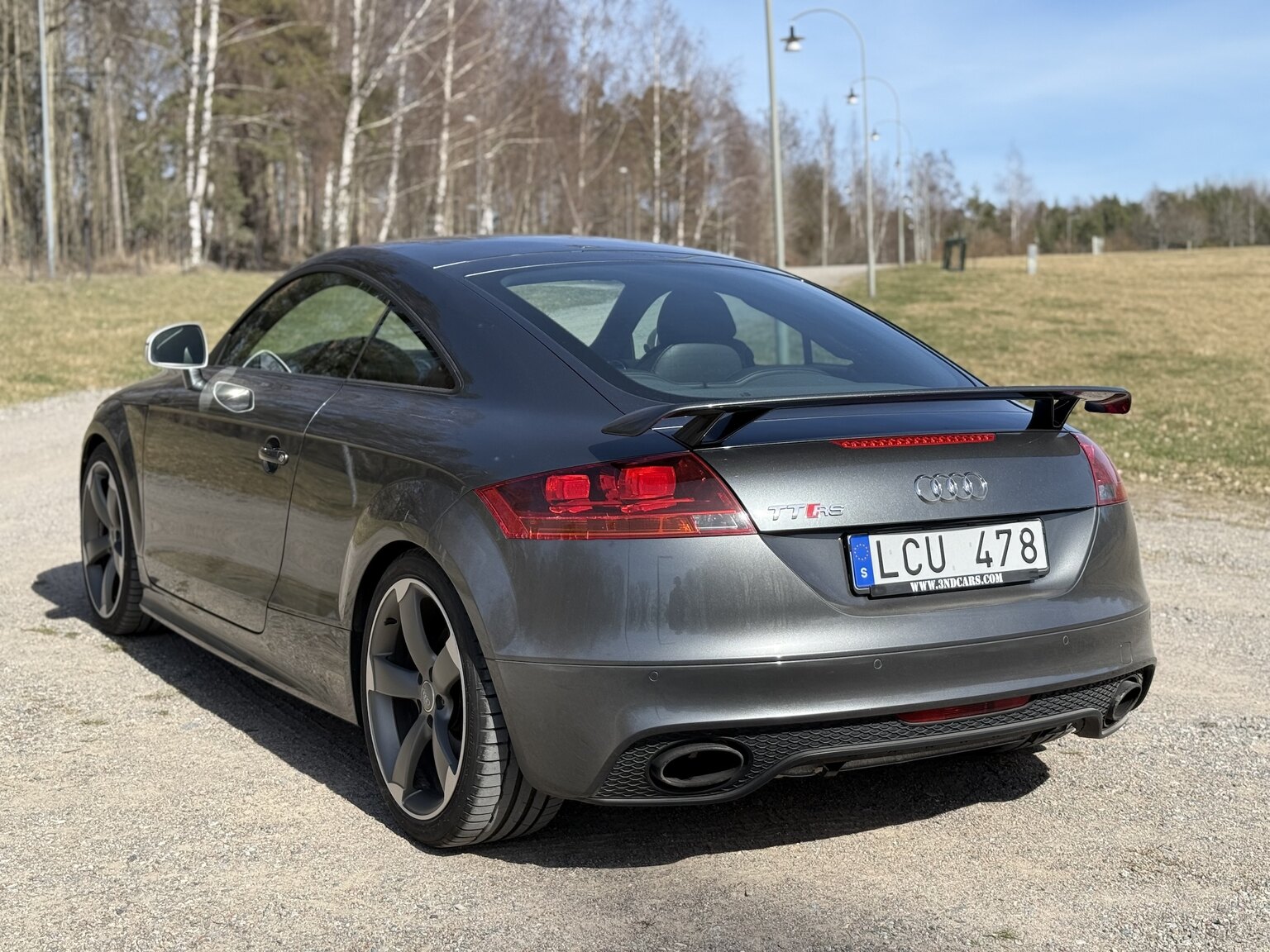 Exterior image of 2011 Audi TT RS Coupé