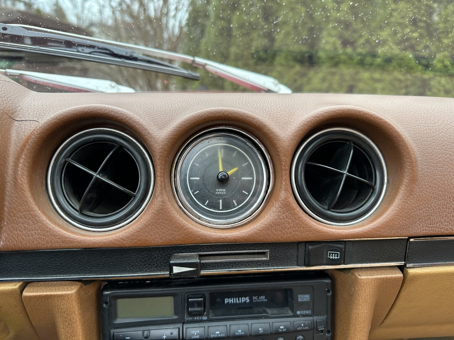 Interiörbild 1973 Mercedes-Benz 450 SL