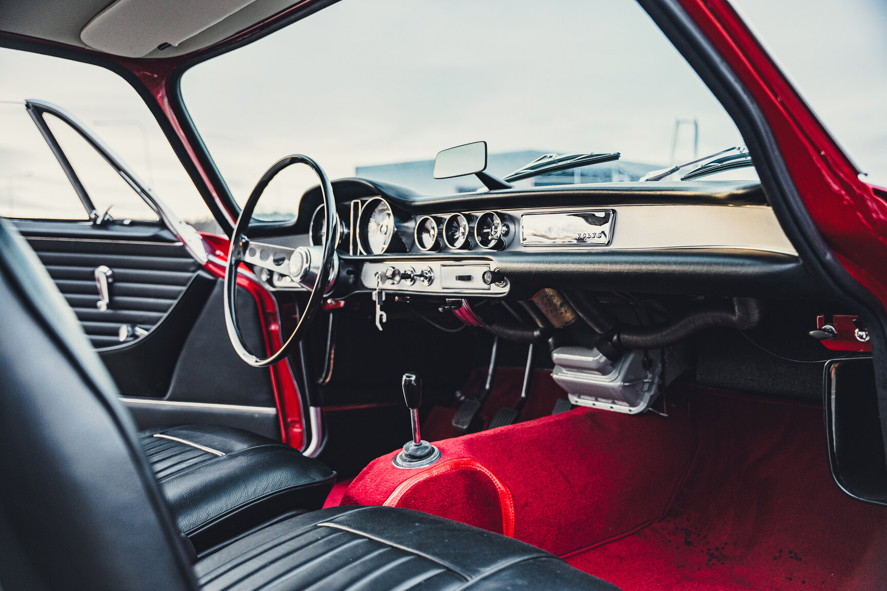 Innenraumfoto von 1963 Volvo P1800 S