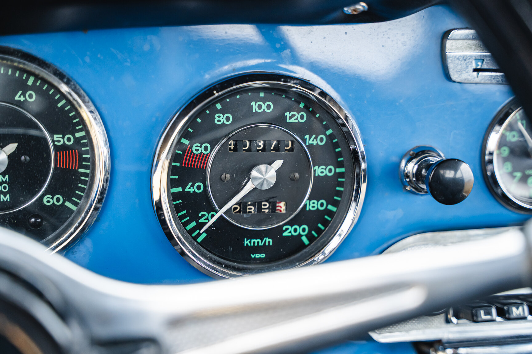 Interiörbild 1964 Porsche 356 C