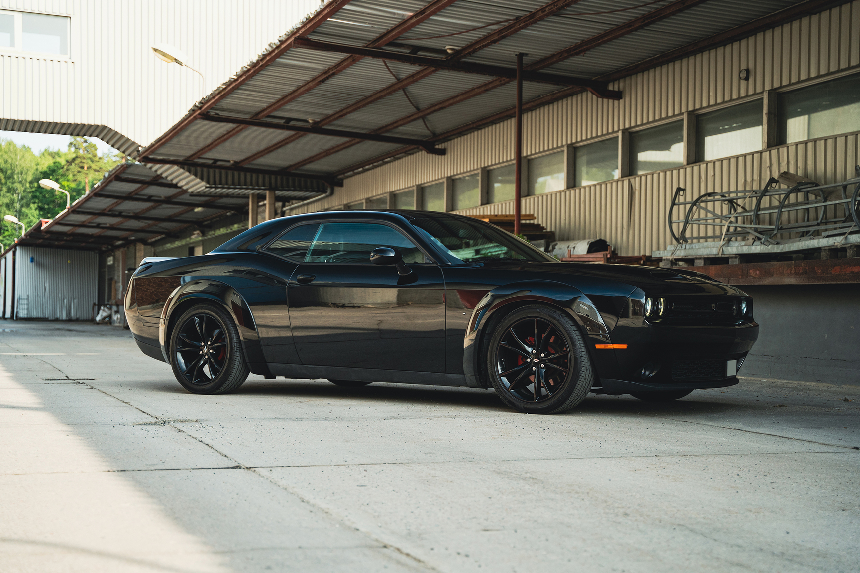 Exteriörbild på 2018 Dodge Challenger Wide Body