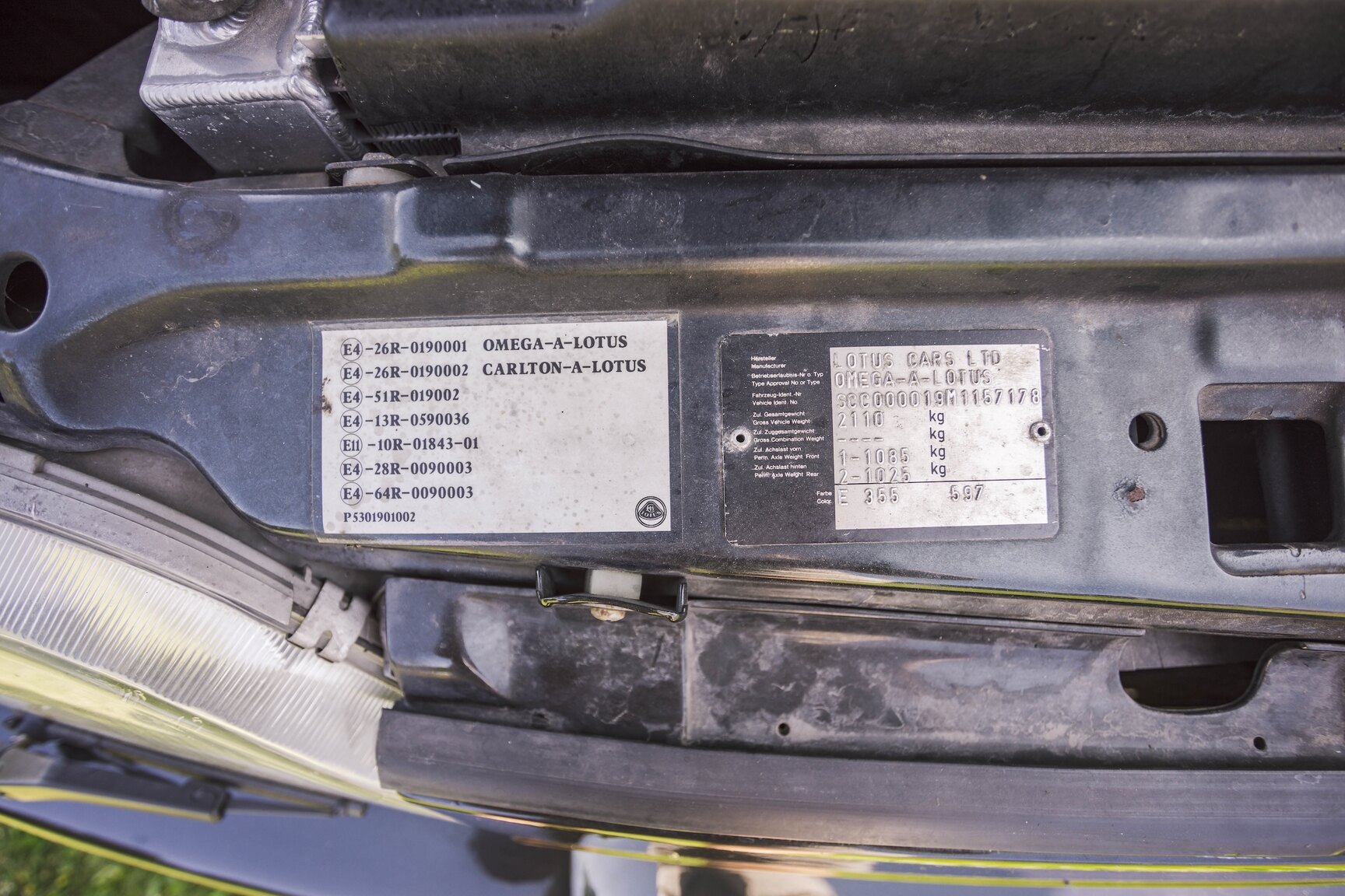 Image of 1991 Lotus Omega mechanics