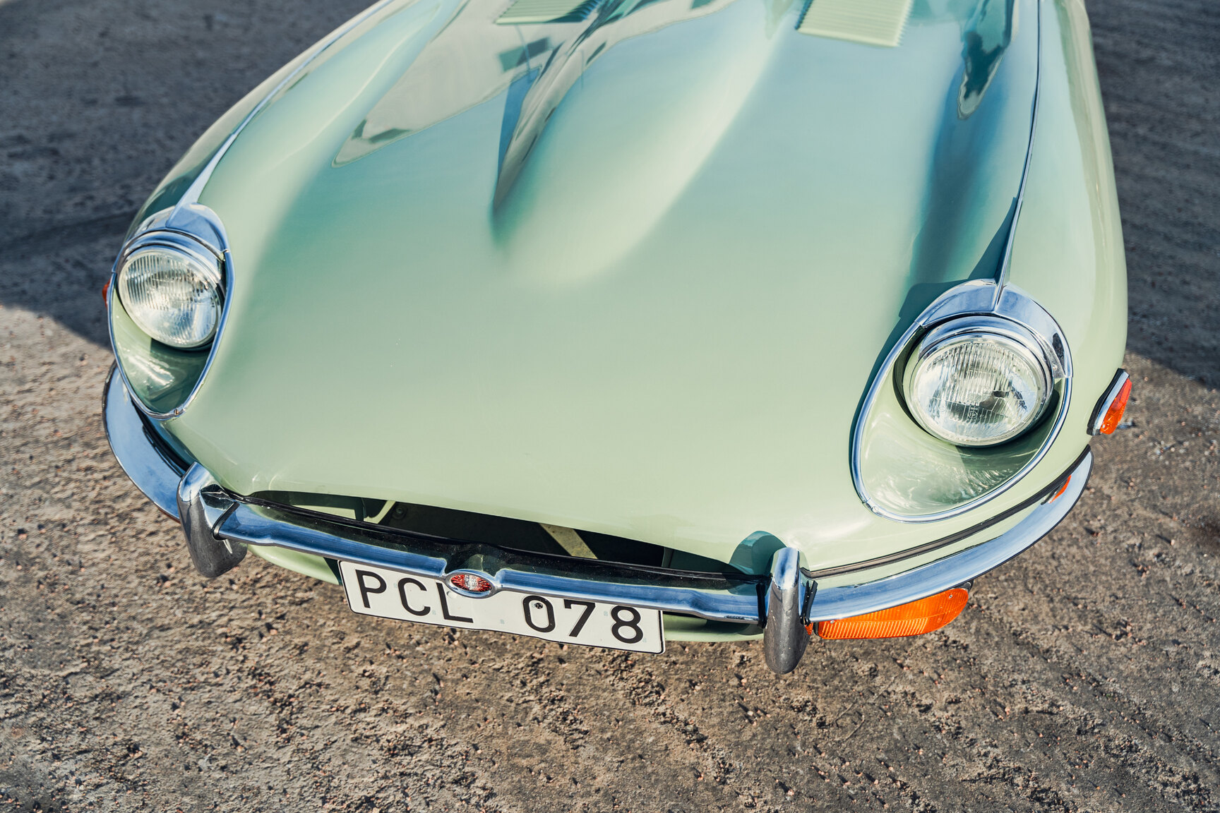 Exteriörbild på 1970 Jaguar E-Type Roadster