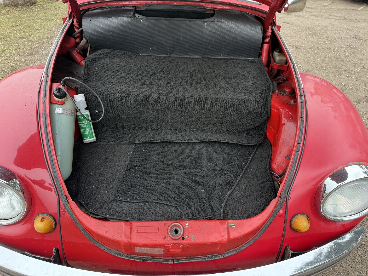 Innenraumfoto von 1972 Volkswagen Beetle 1302 S