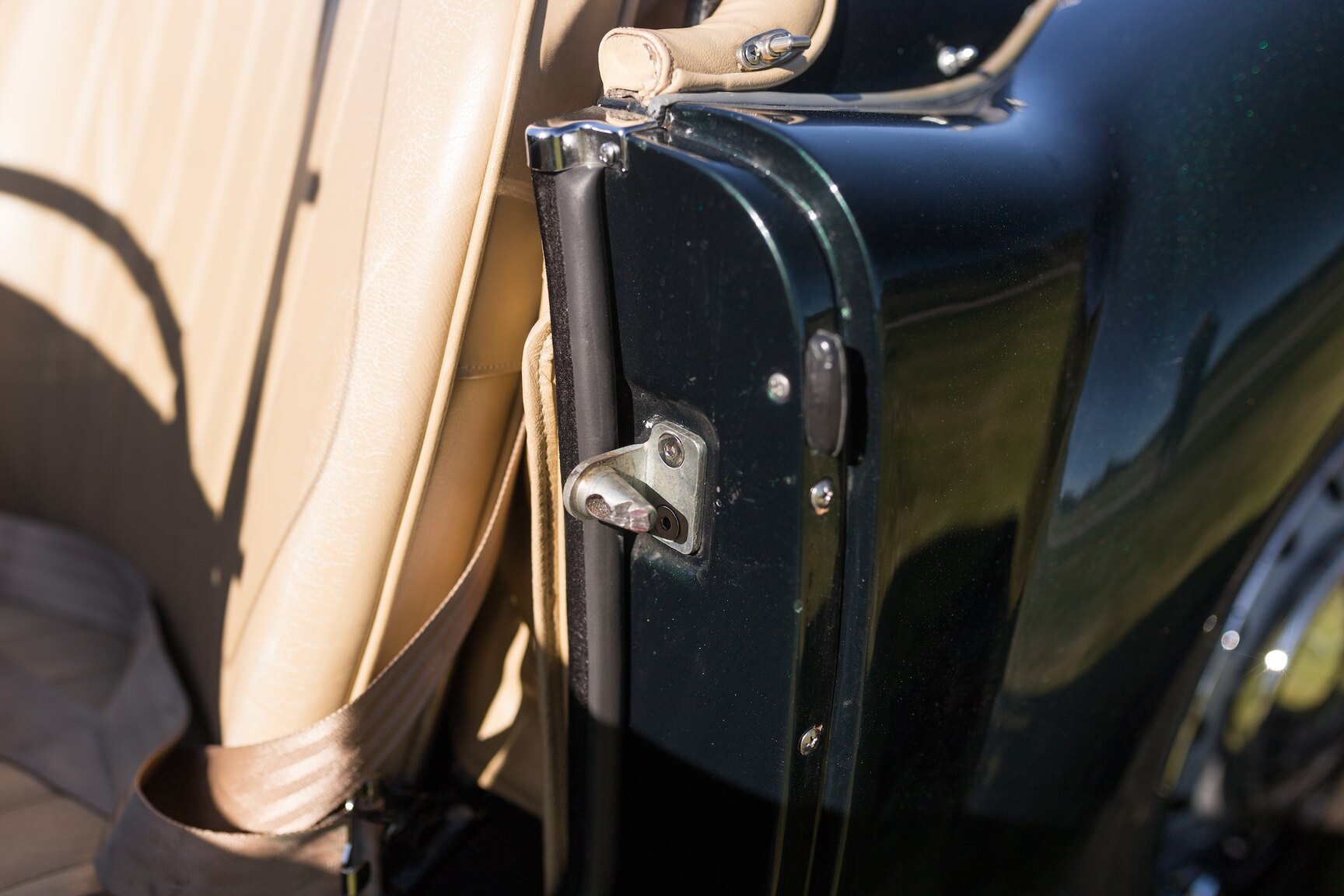 Interiörbild 1958 MG MGA 1500