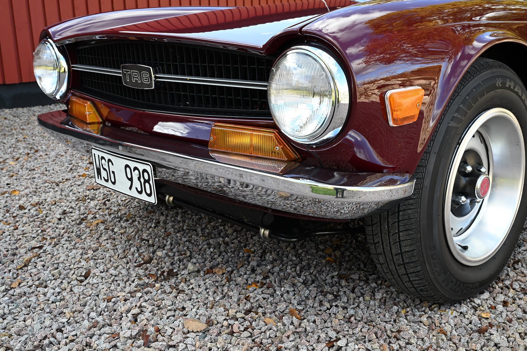 Exterior image of 1971 Triumph TR6