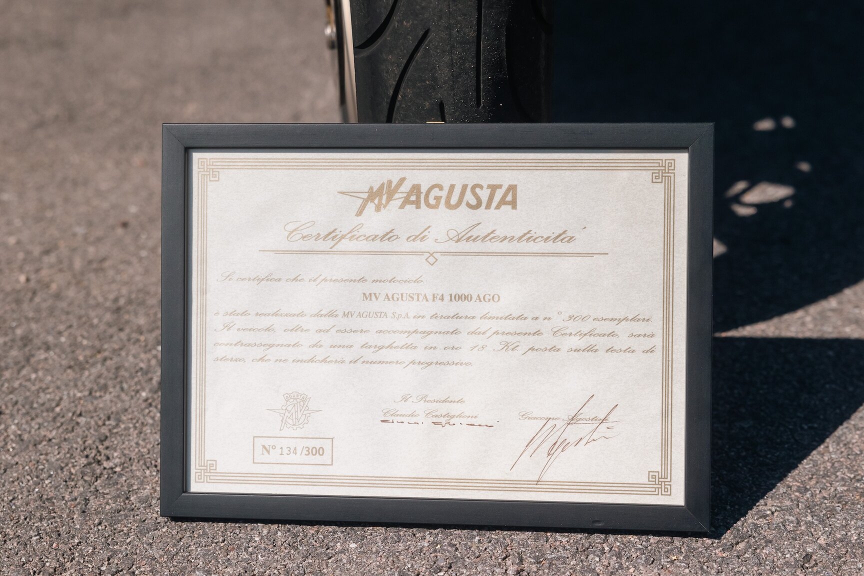 Documentation for 2004 MV Agusta F4 1000 AGO