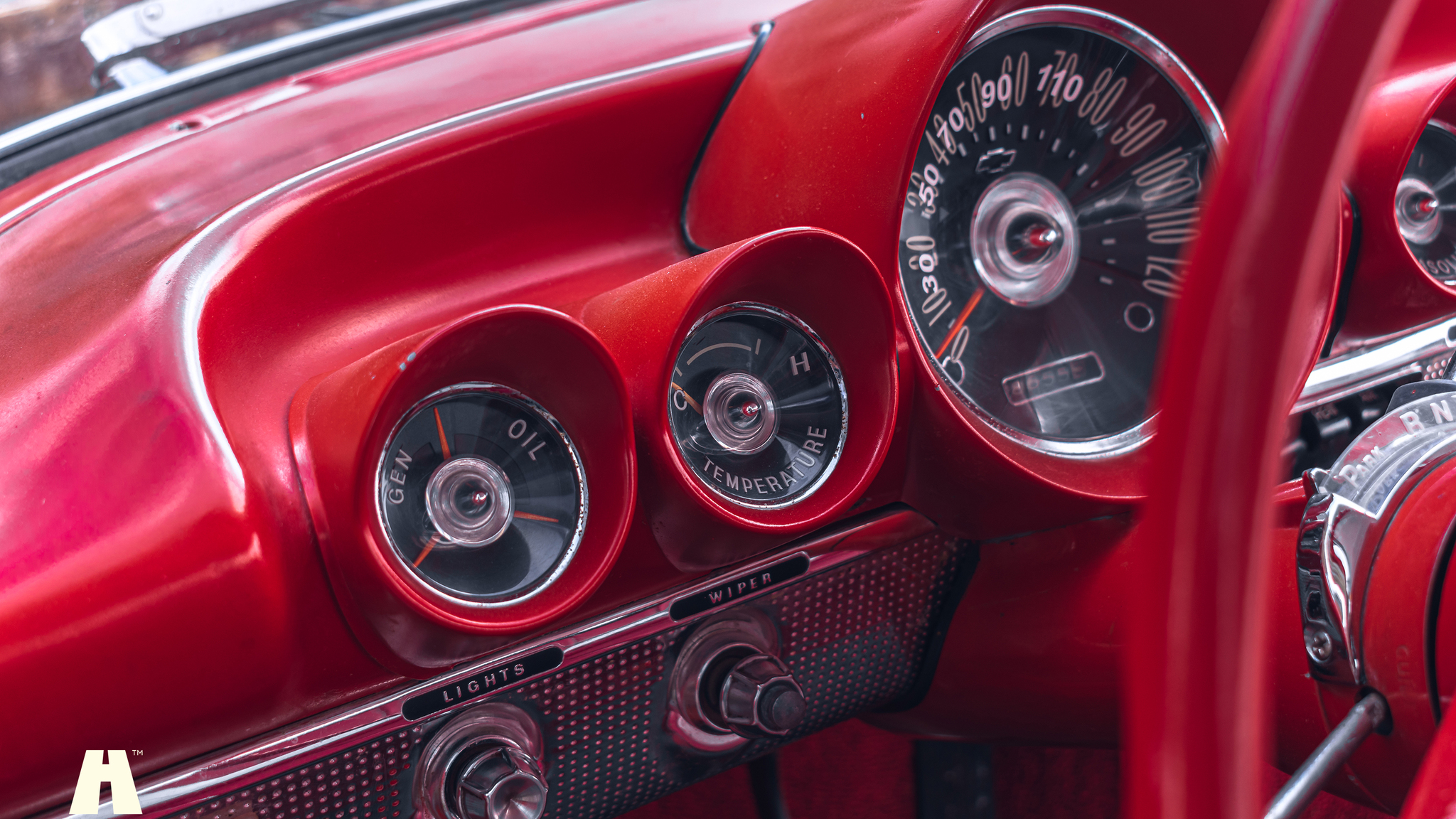 Innenraumfoto von 1960 Chevrolet Impala Flattop 348 Bigblock (34)