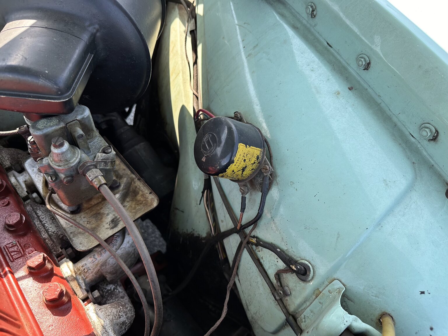 1956 Opel Olympia Rekord, Mekanik