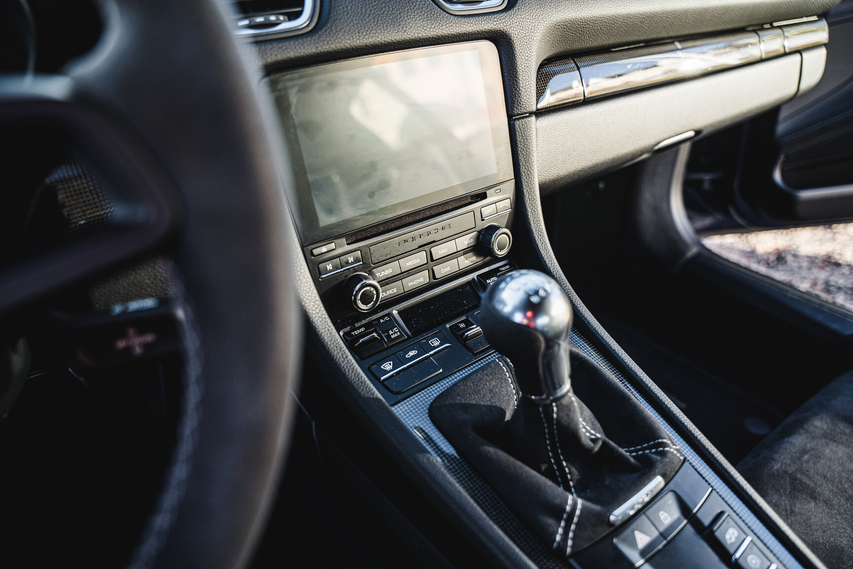 Interiörbild 2020 Porsche 718 Cayman GT4