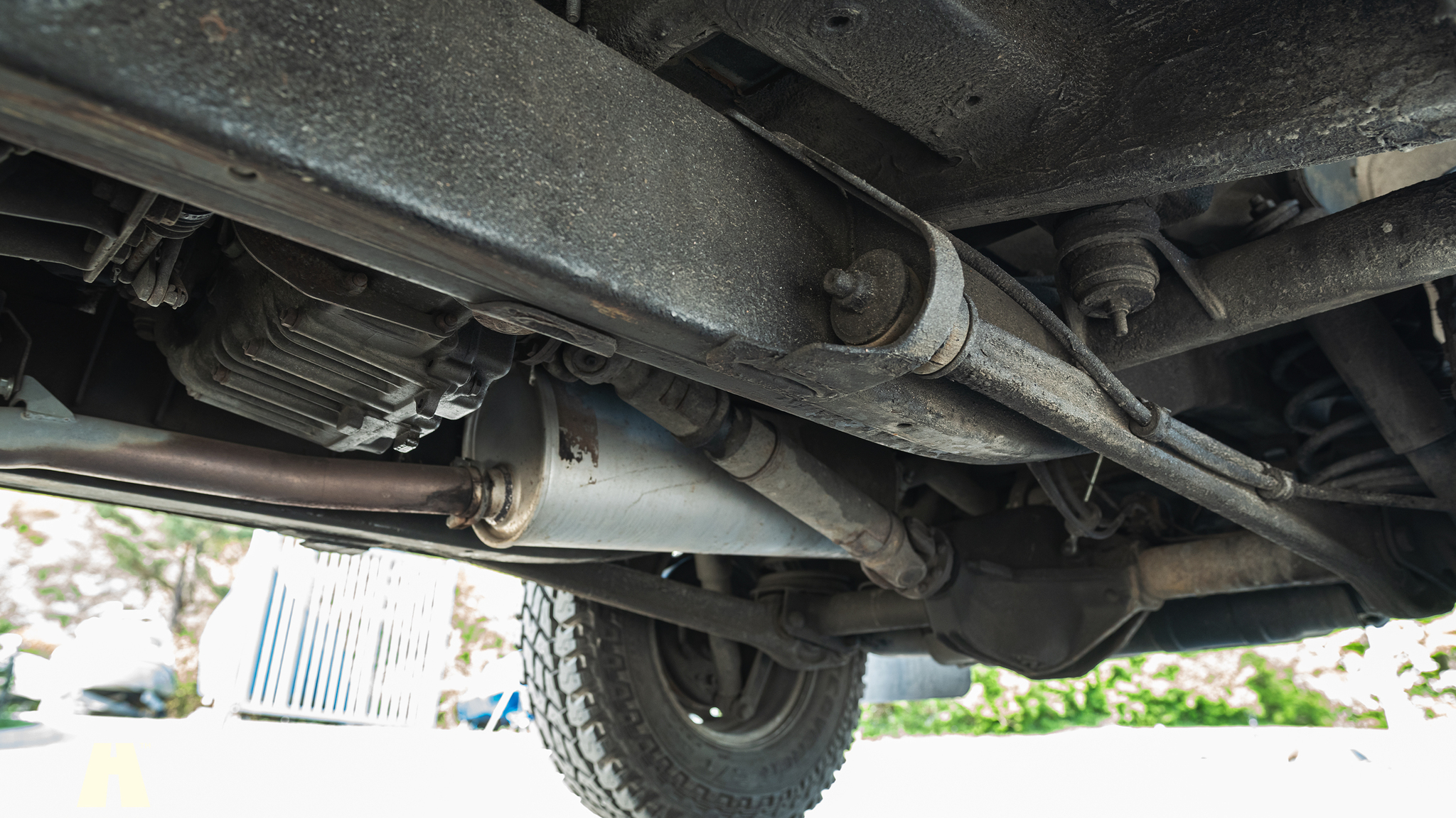 Image of 1985 Mercedes 230GE Cabrio mechanics