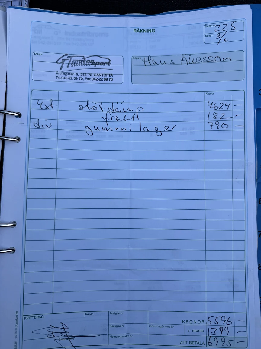 Dokumentation för 1984 PORSCHE 944 Targa (18)