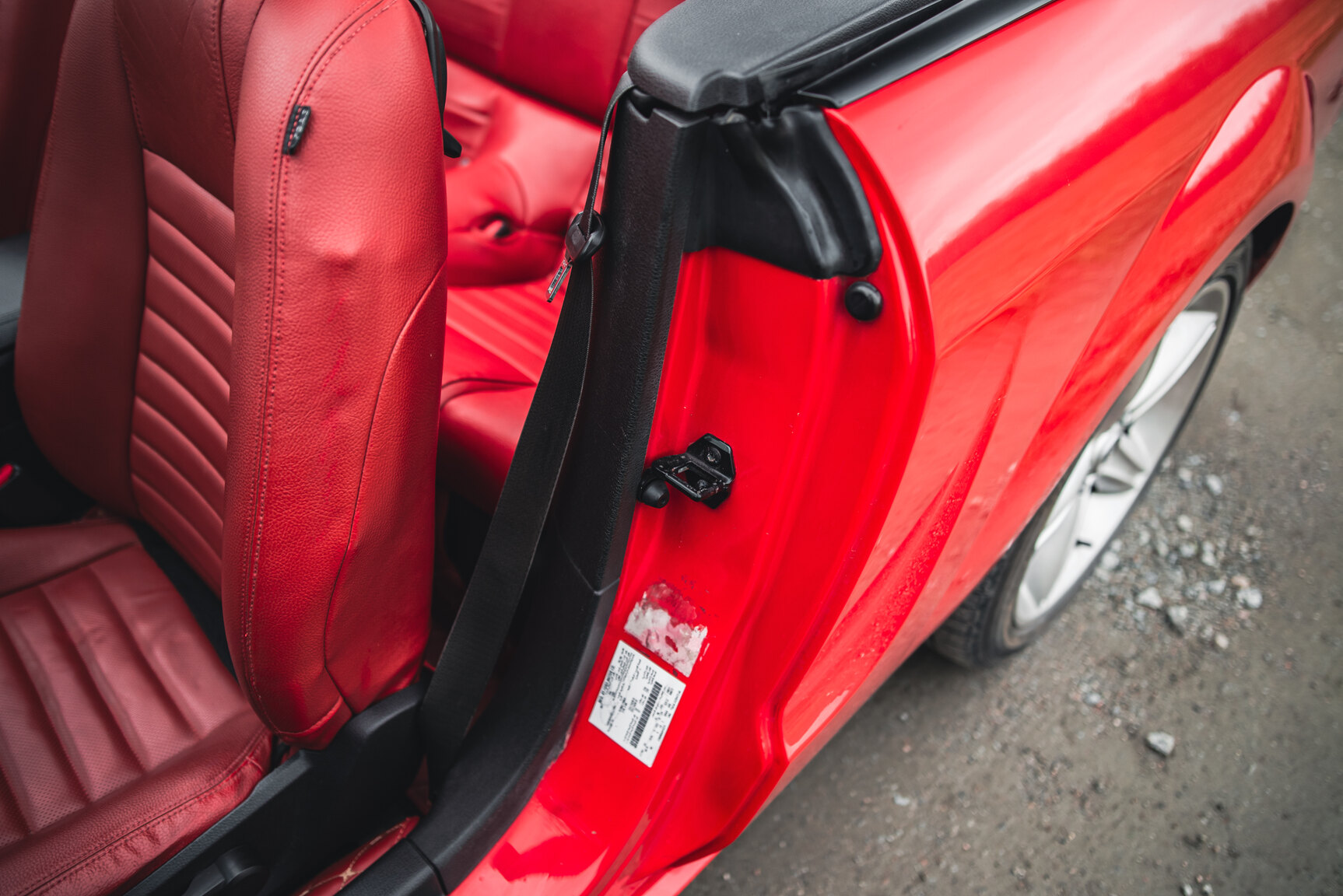 Interior image of 2009 Ford Mustang V8 GT Convertible