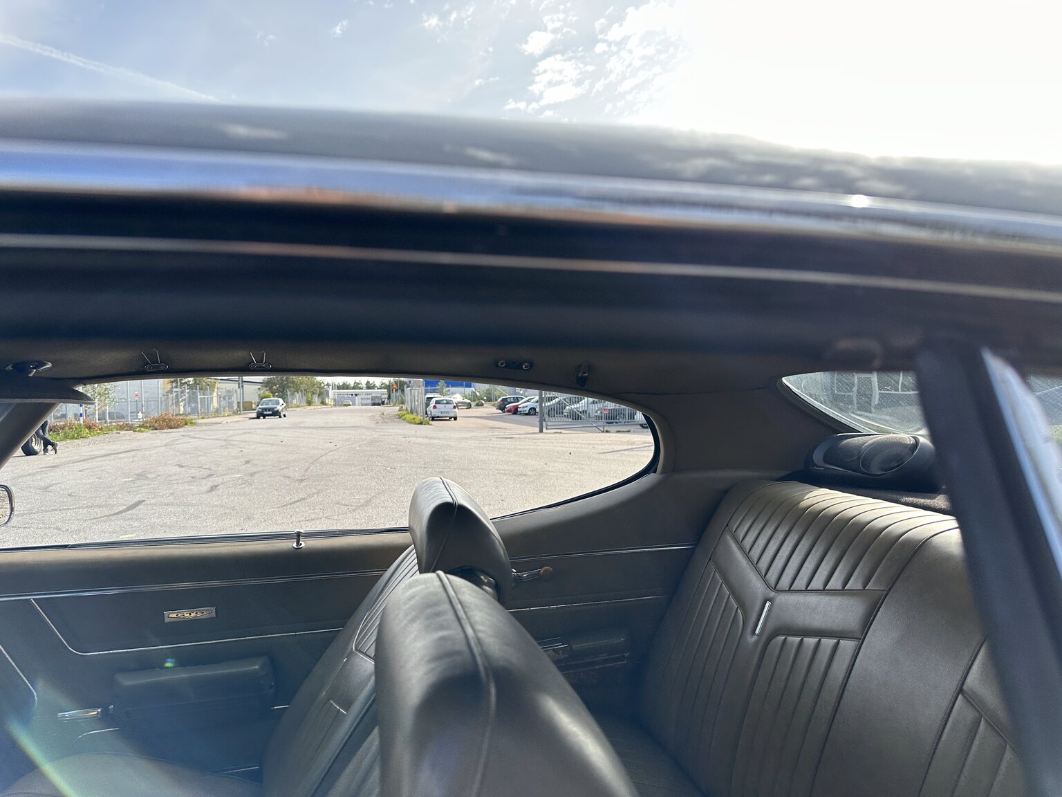 Interiörbild 1969 Pontiac GTO 406cid 