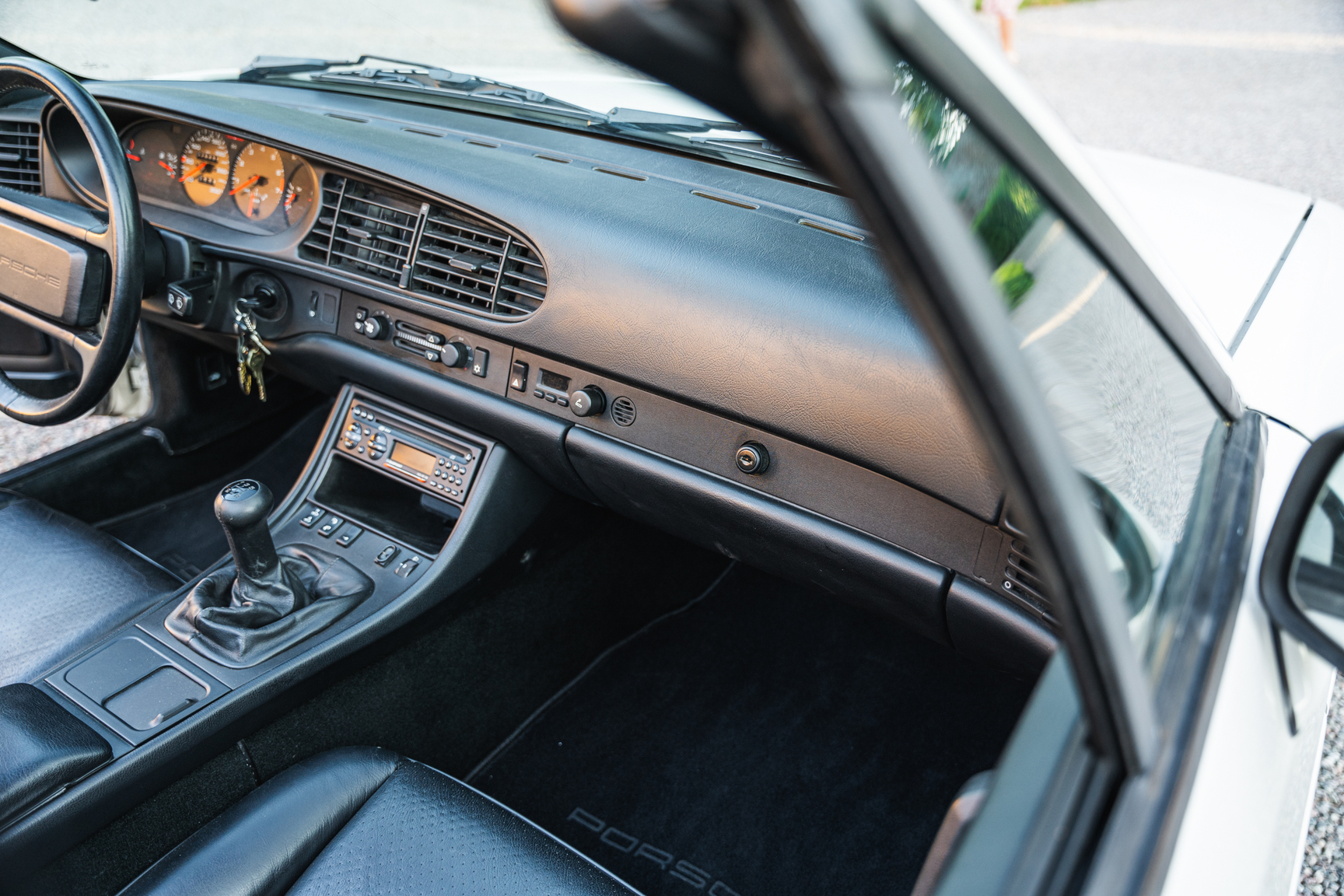 Interiörbild 1991 Porsche 944 Turbo Cabriolet