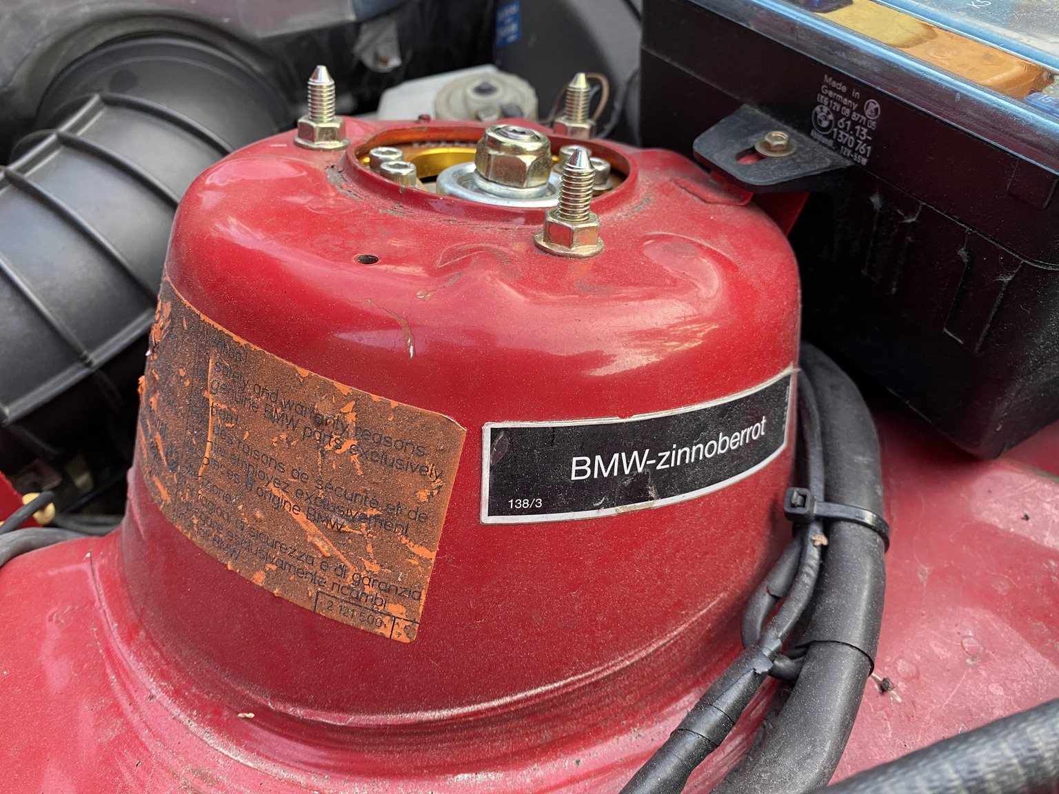 1986 BMW E30 H35 Hartge, Mekanik