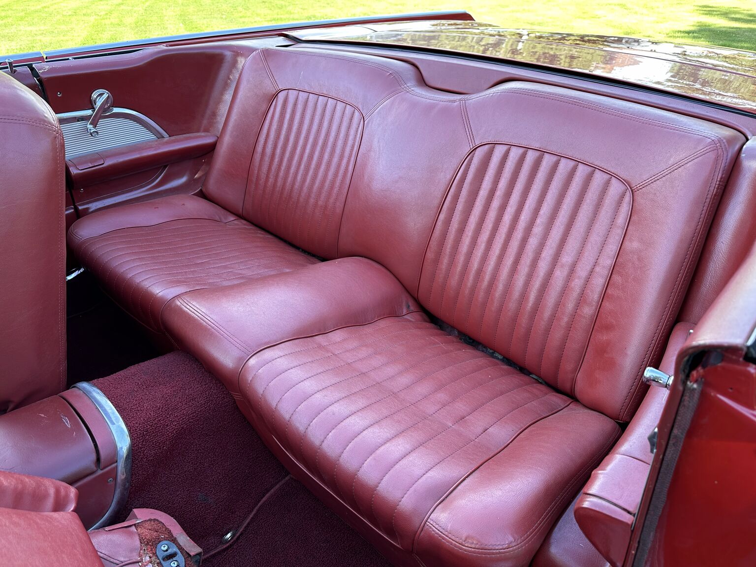 Interiörbild 1961 Ford Thunderbird Convertible