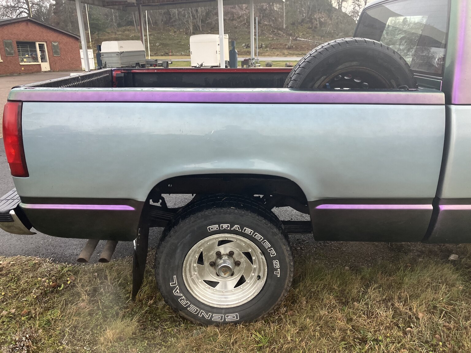 Exteriörbild på 1991 Chevrolet K2500 Extended Cab 5.7 V8 4WD Pickup