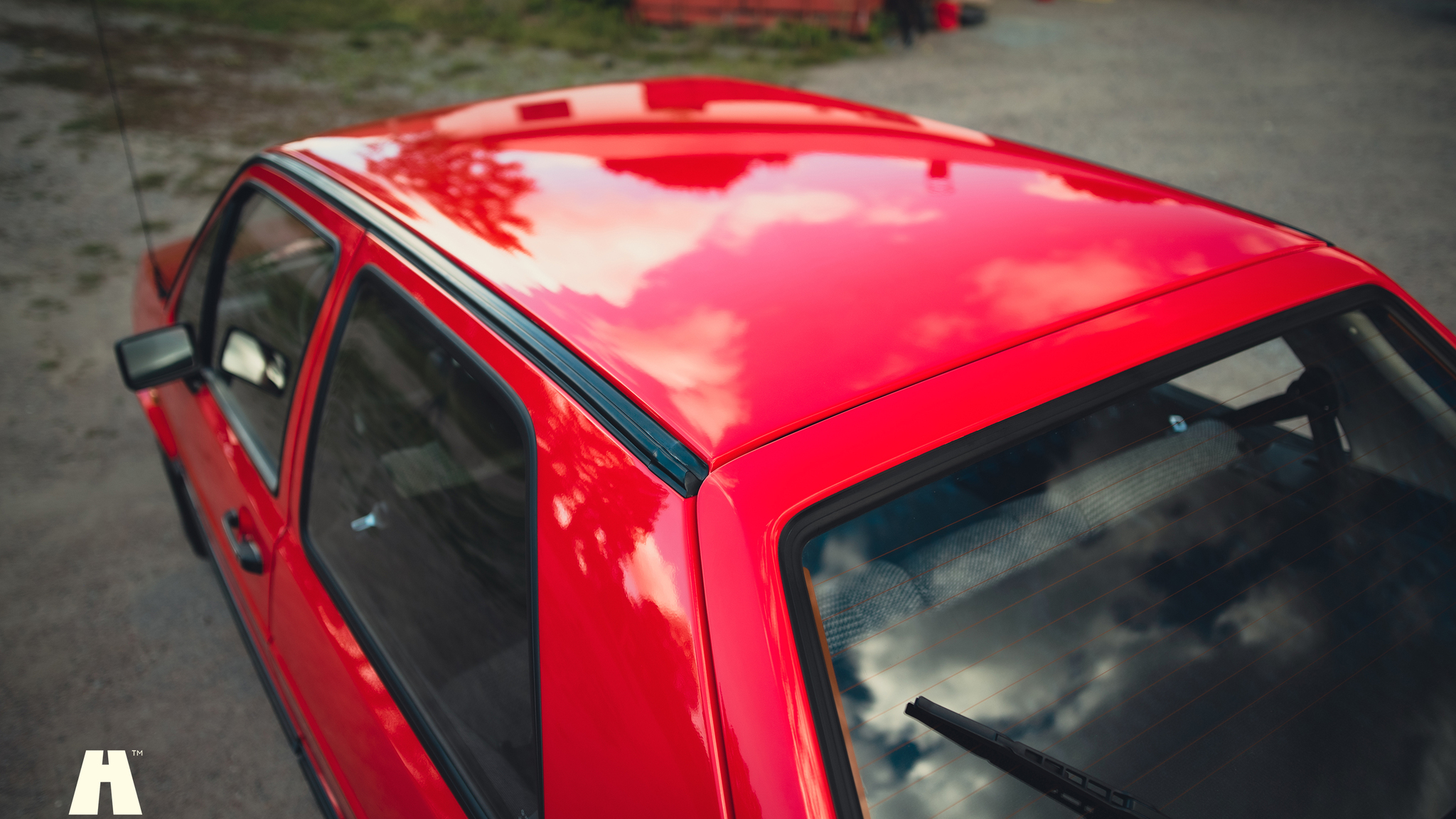 Exterior image of 1986 Volkswagen Golf CL