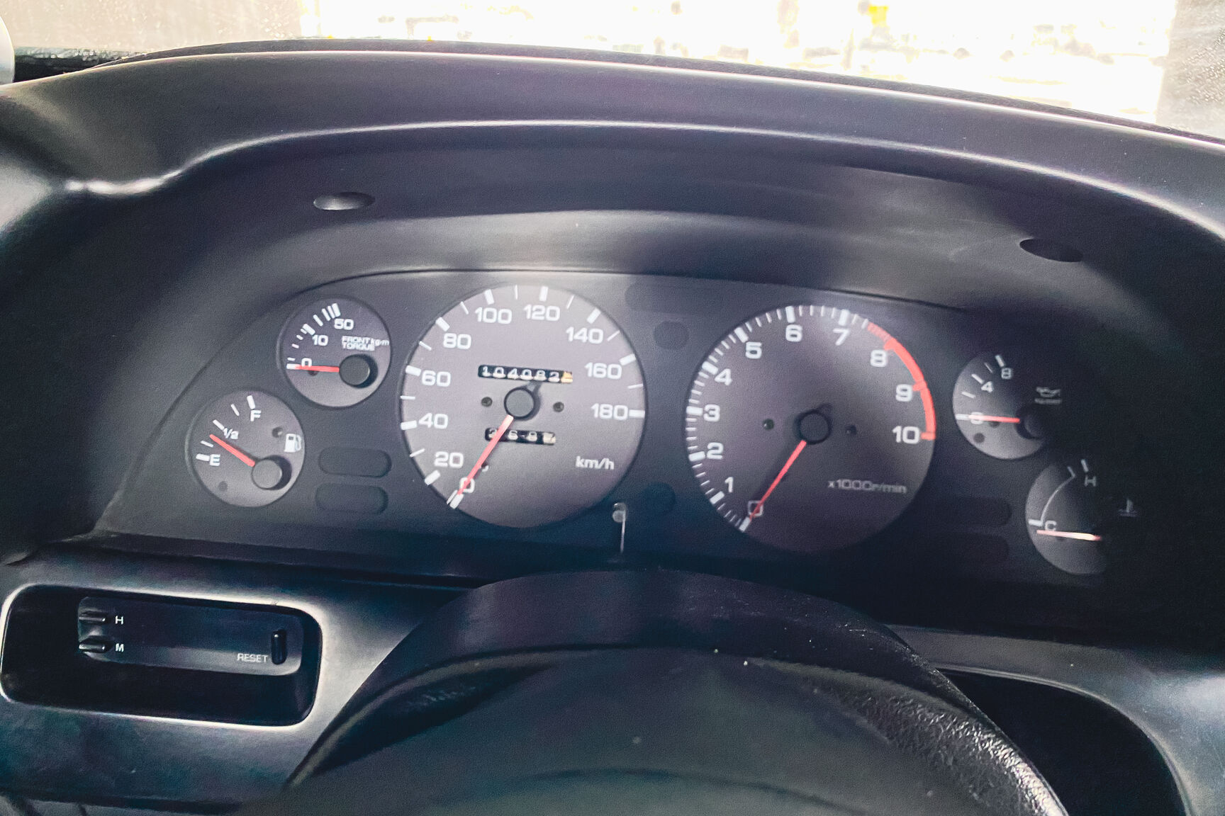 Interiörbild 1994 Nissan Skyline R32 GT-R