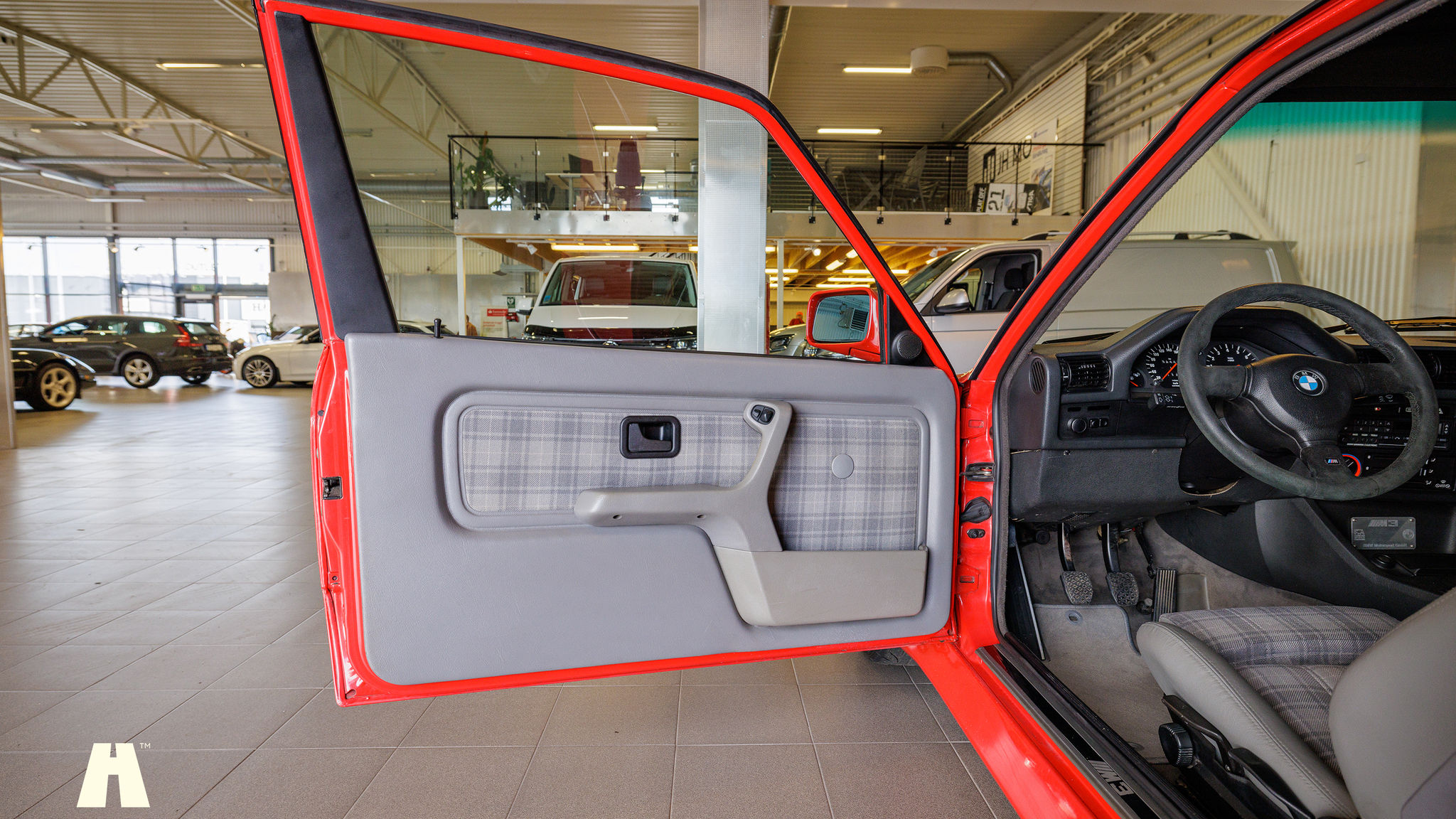 Interiörbild 1988 BMW E30 M3 EVO II