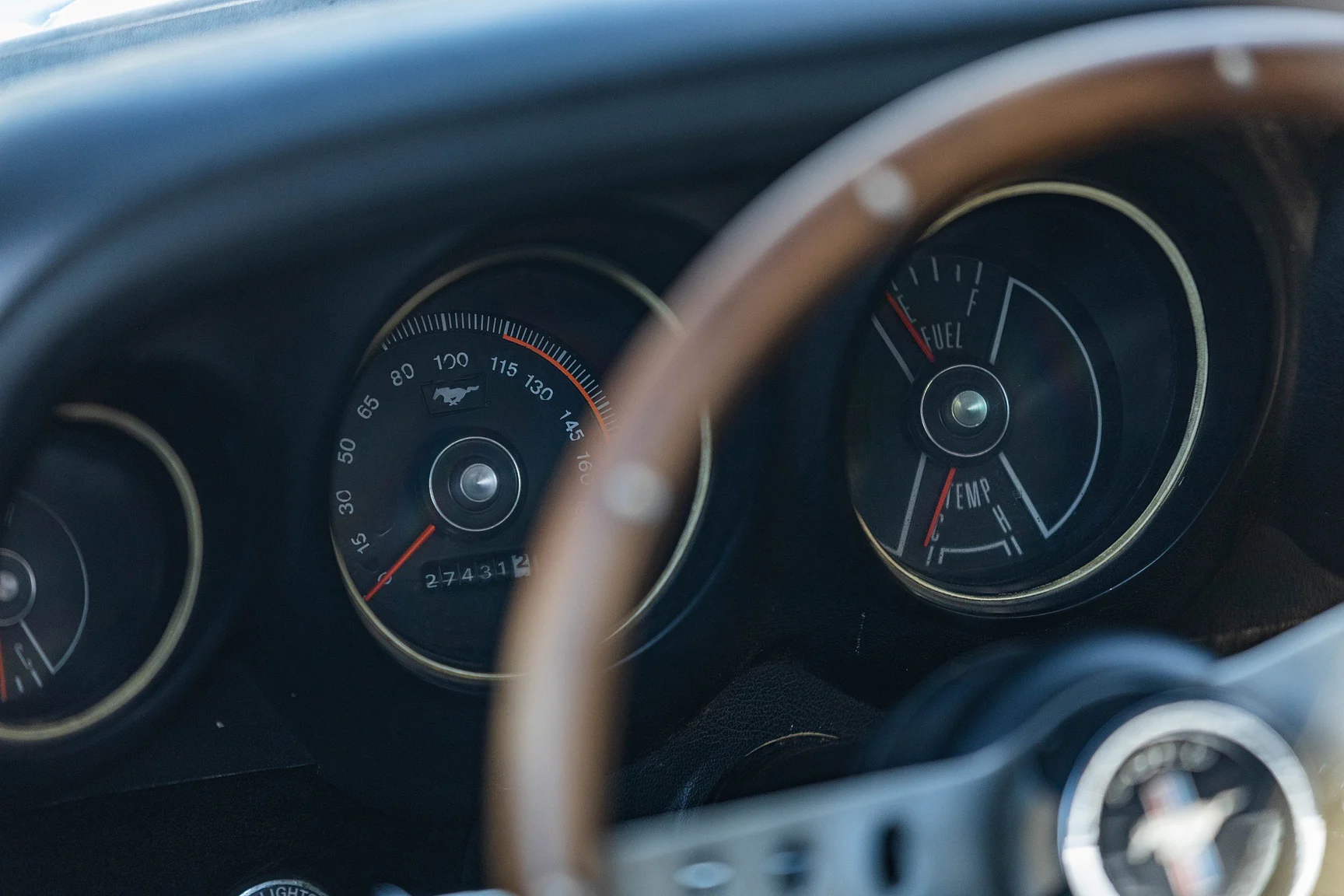 Interior image of 1969 Ford Mustang GT Cabriolet "M-code" (1)