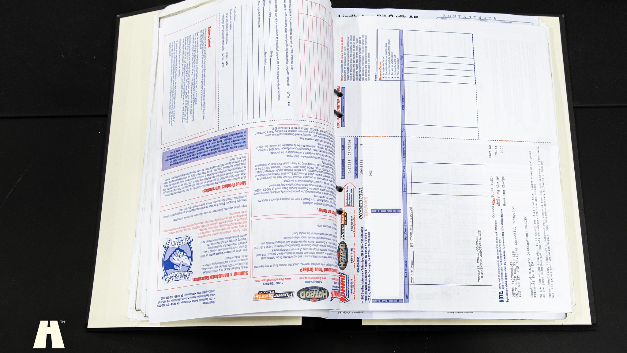 Documentation for 1968 Chevrolet Camaro Resto