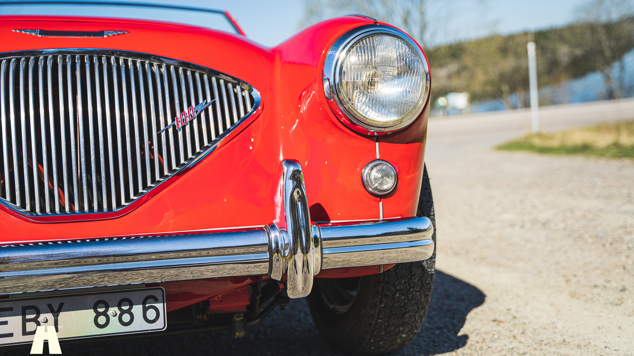 Exteriörbild på 1954 Austin Healey 100 BN1 (13)