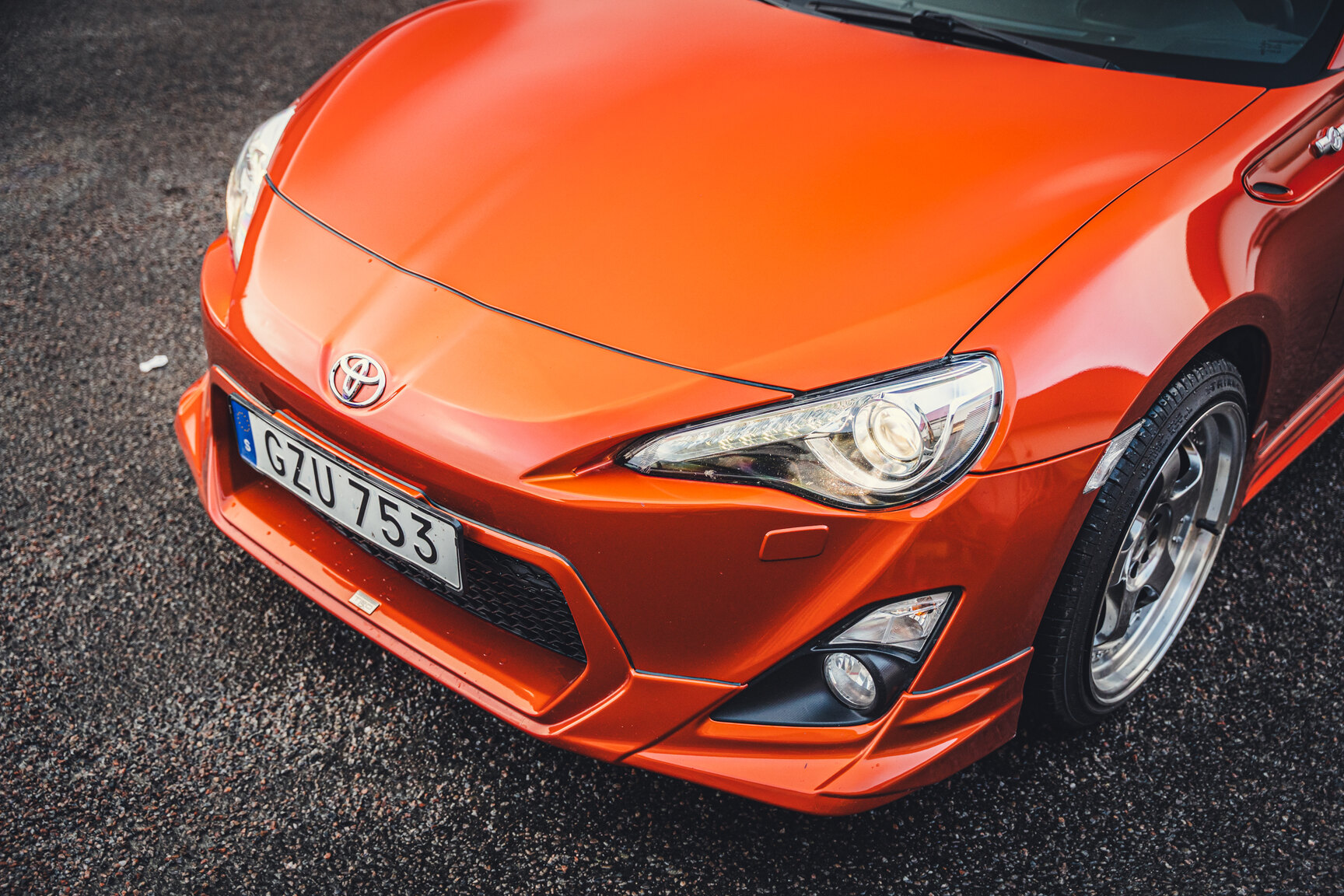 Exteriörbild på 2015 Toyota GT86 TRD-edition - Ett sista race