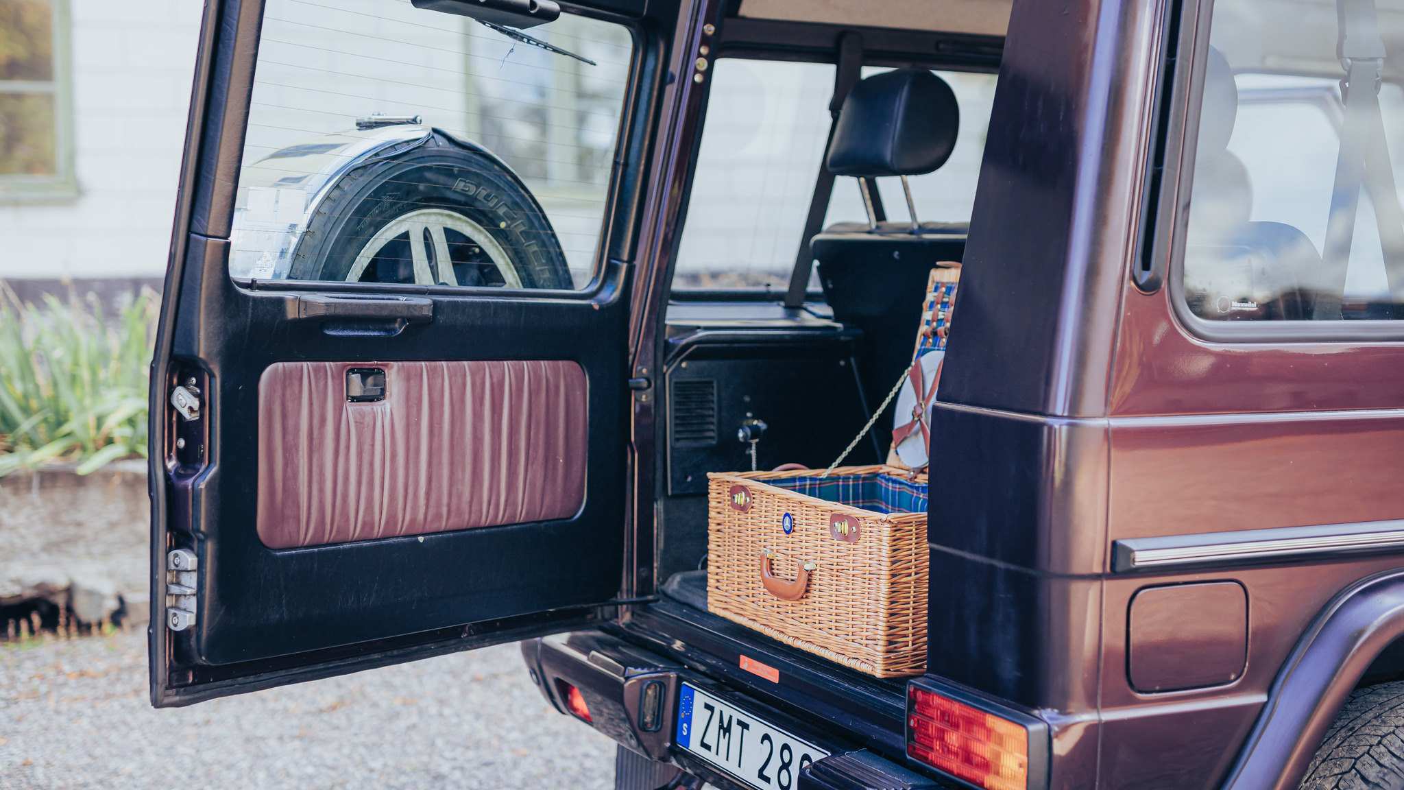 Interiörbild 2000 Mercedes G500 Classic Special Edition