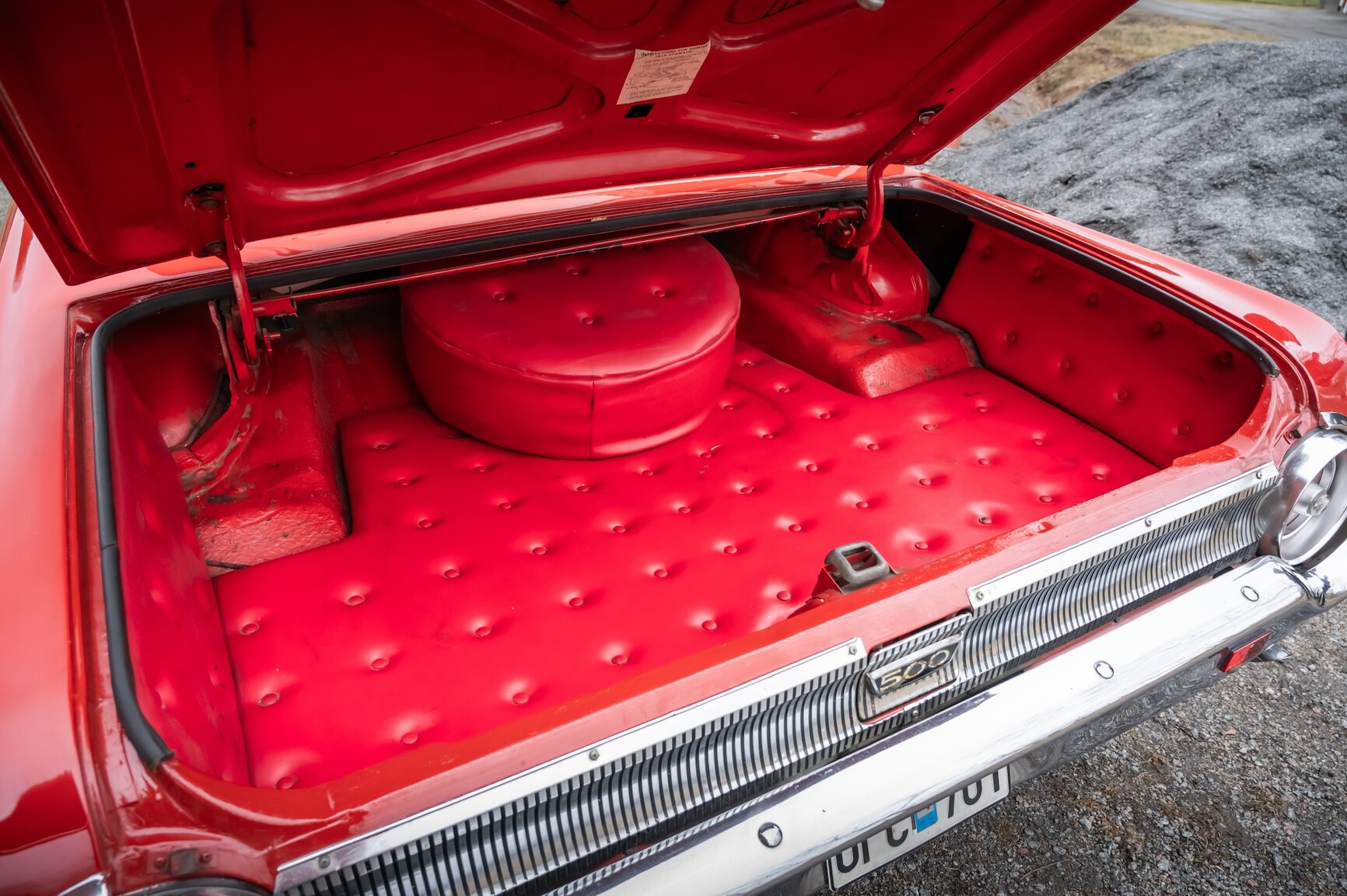 Innenraumfoto von 1962 Ford Galaxie 500 Sunliner