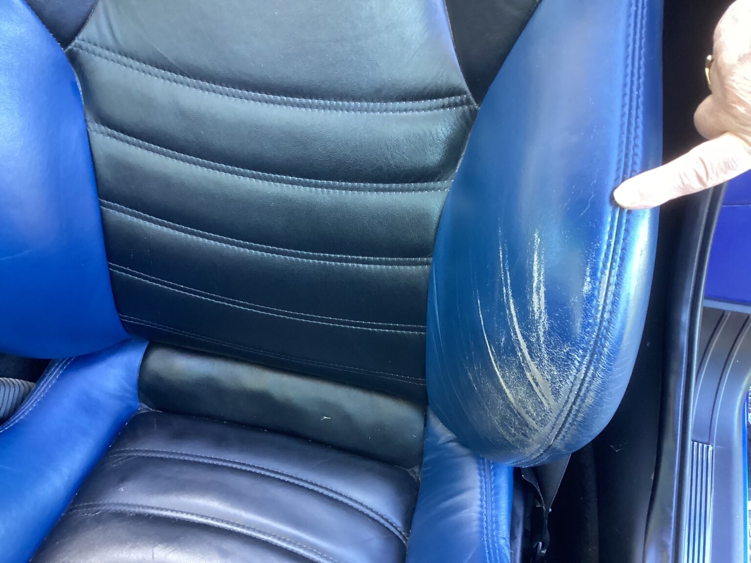 Interiörbild 1998 BMW Z3 M Roadster