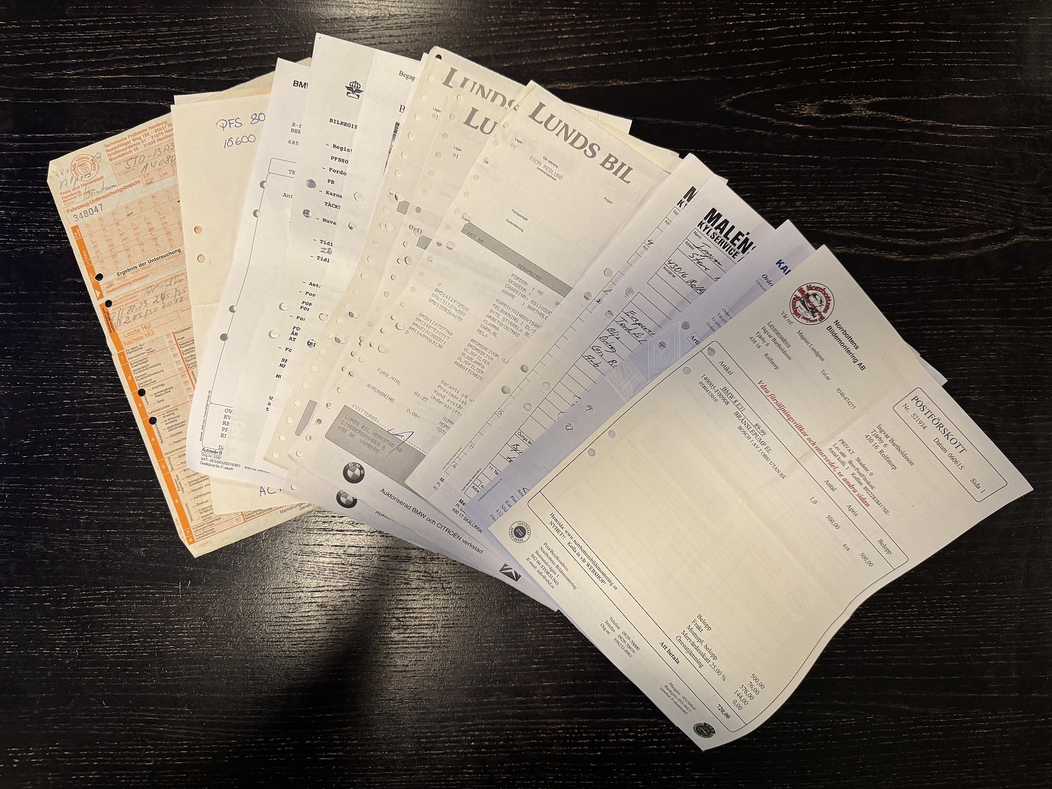 Dokumentation för 1992 BMW 850i 6-speed manual - NO RESERVE