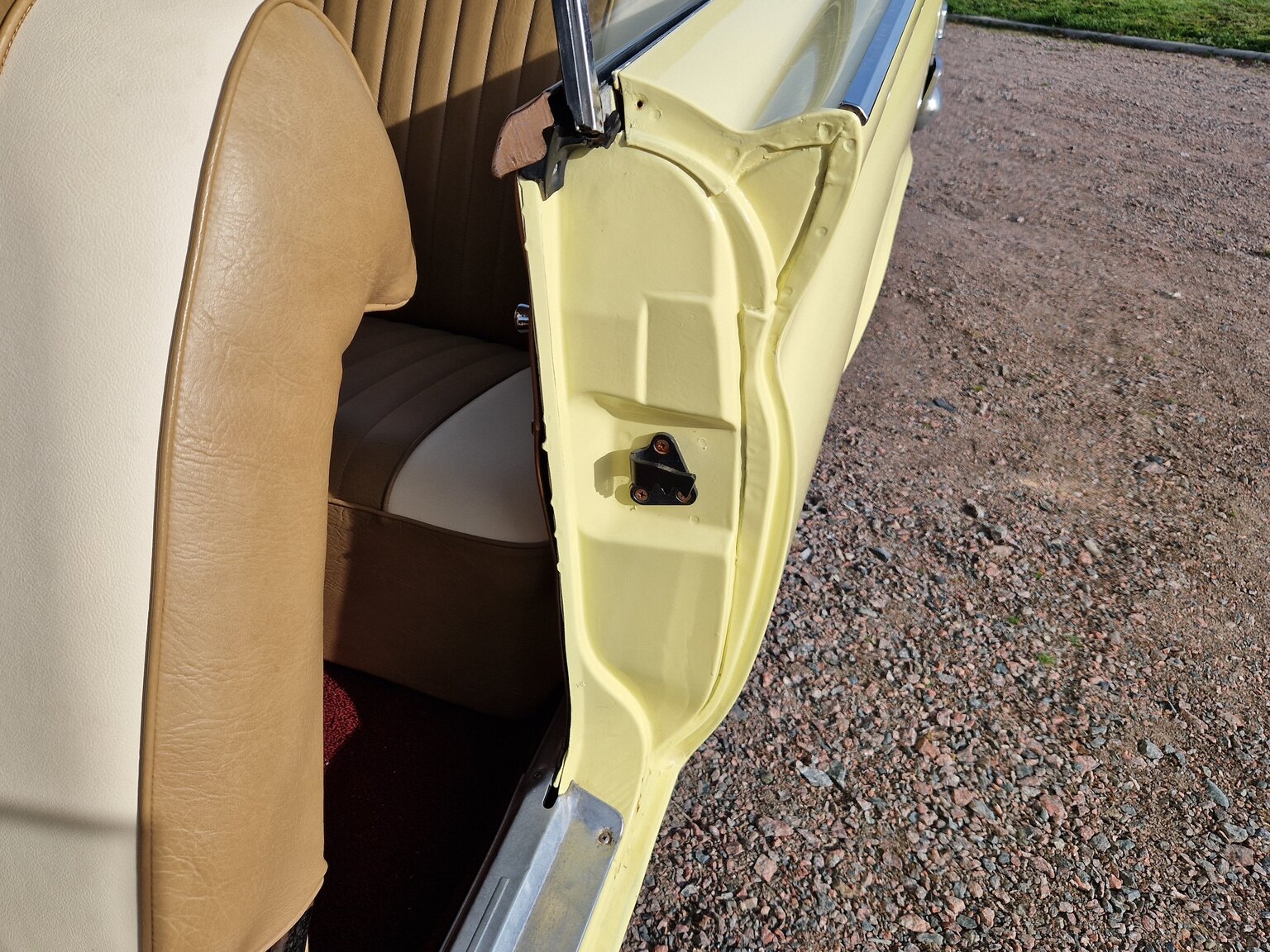 Interiörbild 1961 Chrysler Windsor Coupé