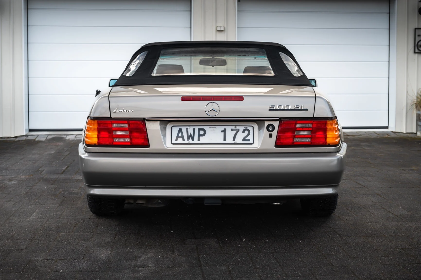 Exteriörbild på 1991 Mercedes-Benz 500 SL (5)