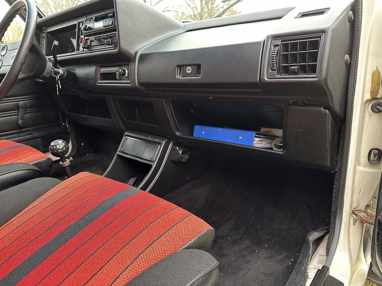 Interiörbild 1984 Volkswagen Golf GTI Special