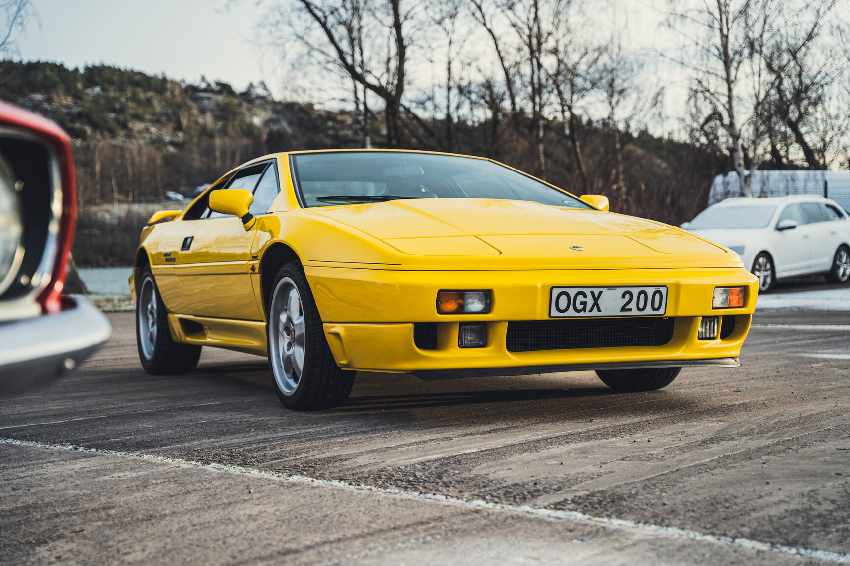 Exteriörbild på 1989 Lotus Esprit Turbo SE