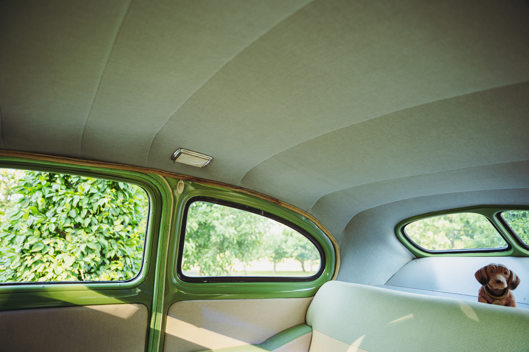Interiörbild 1947 Volvo PV 444 1947