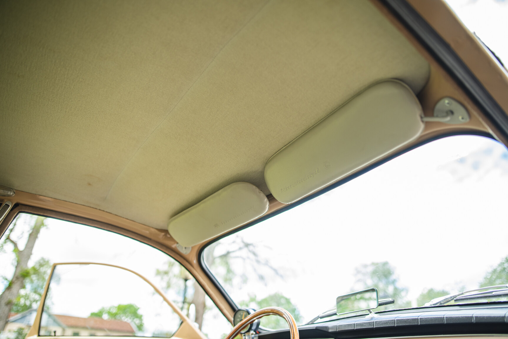 Interiörbild 1961 SAAB 96 De Luxe 