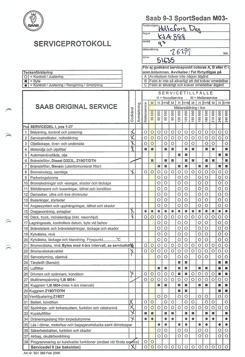 Documentation for 2007 SAAB 9-3 AERO SPORTCOMBI (38)