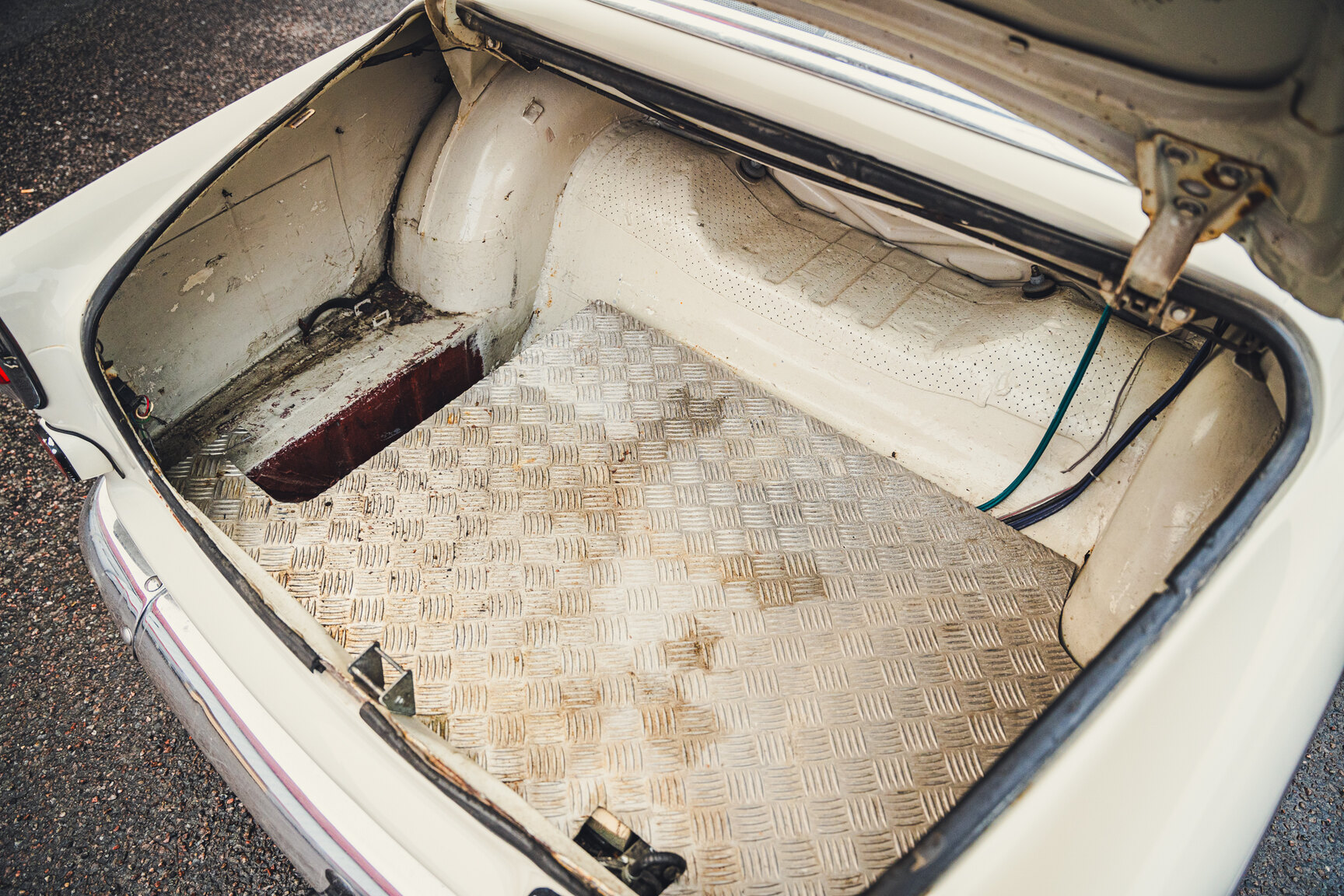 Interiörbild 1968 Volvo Amazon Turbo - Ett sista race