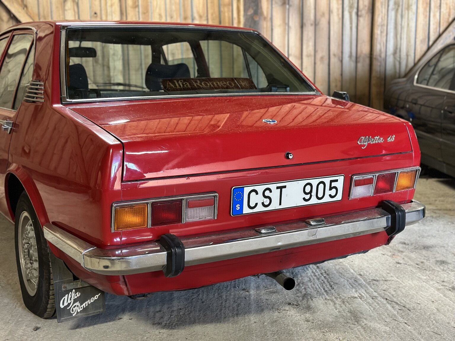 Exteriörbild på 1977 Alfa Romeo Alfetta