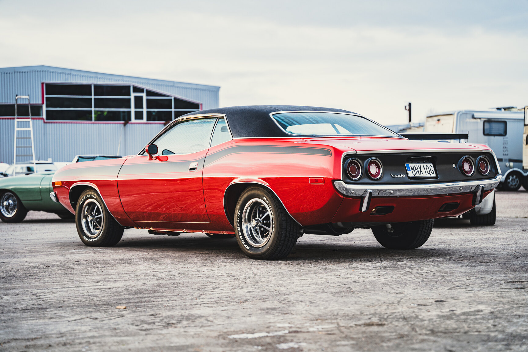 Aussenfoto 1972 Plymouth Cuda 340