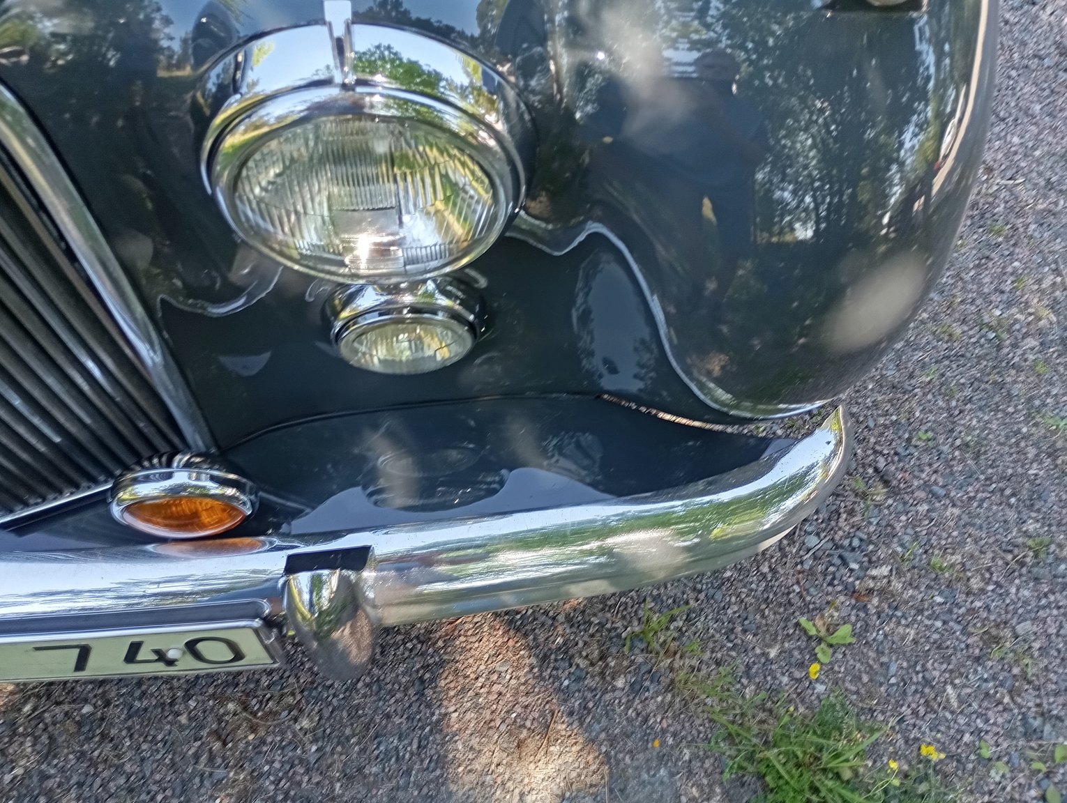Exterior image of 1954 Jaguar Mark VII