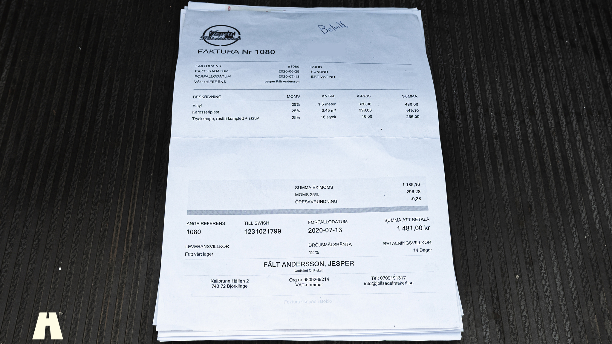 Dokumentation, 1985 Mercedes 230GE Cabrio