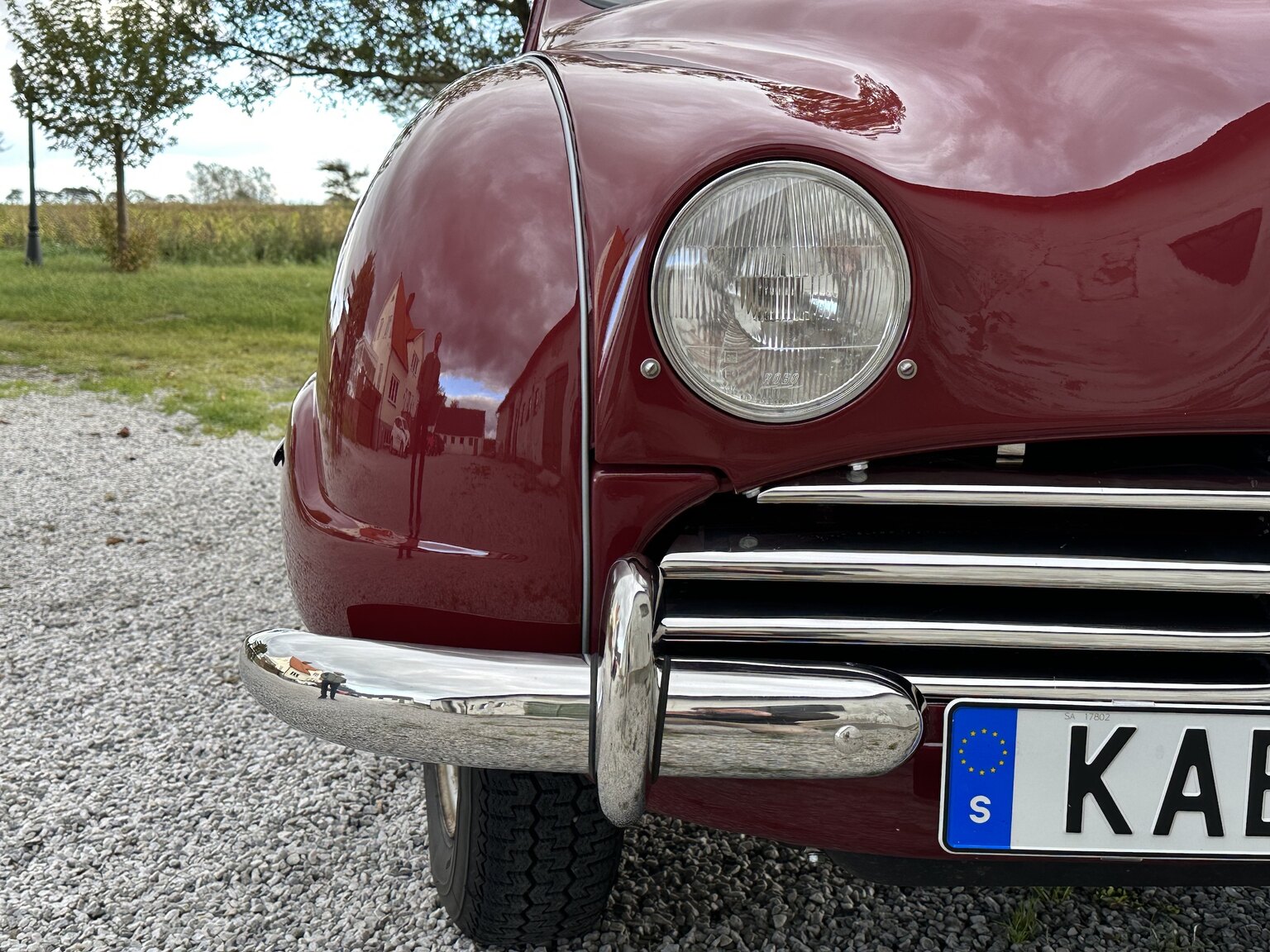 Exteriörbild på 1955 Saab 92 B De Luxe (16)