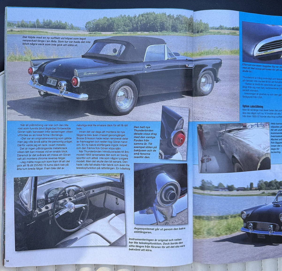 Dokumentation, 1955 Ford Thunderbird (5)