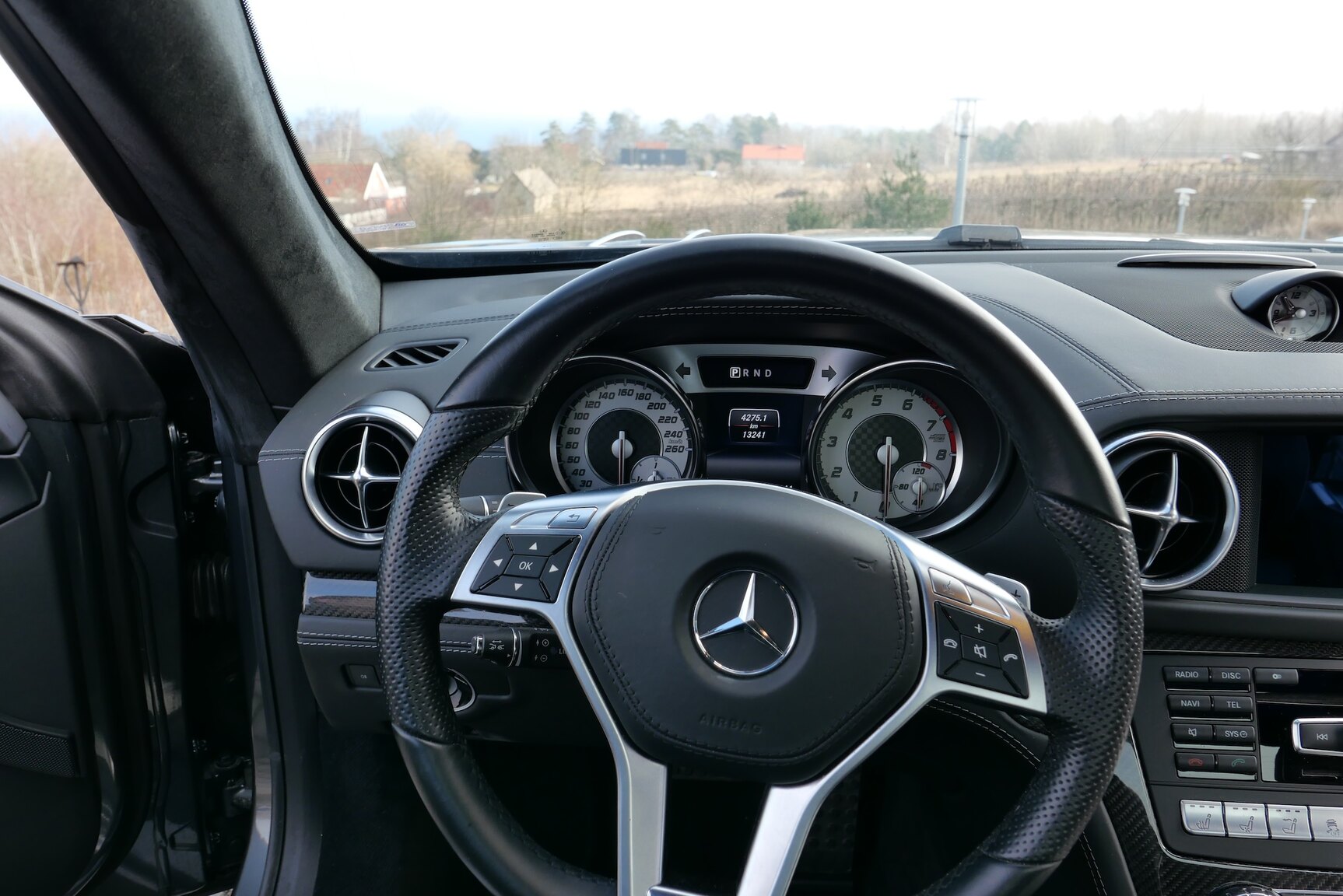 Interior image of 2014 Mercedes-Benz SL500